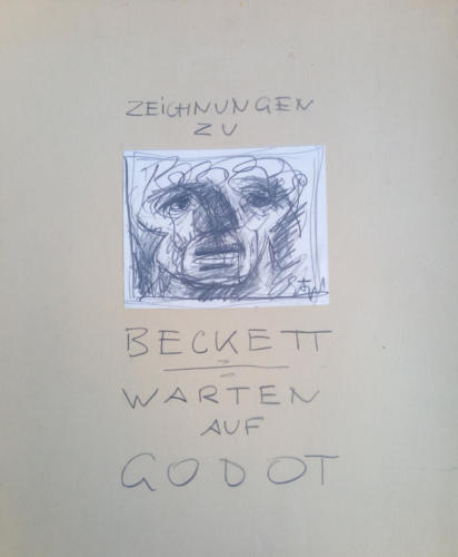 Disegni per "Aspettando Godot" di Beckett